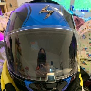 MOTORCYCLE HELMET—SCORPION